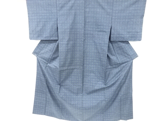 花菱模様織出し本場泥大島紬着物